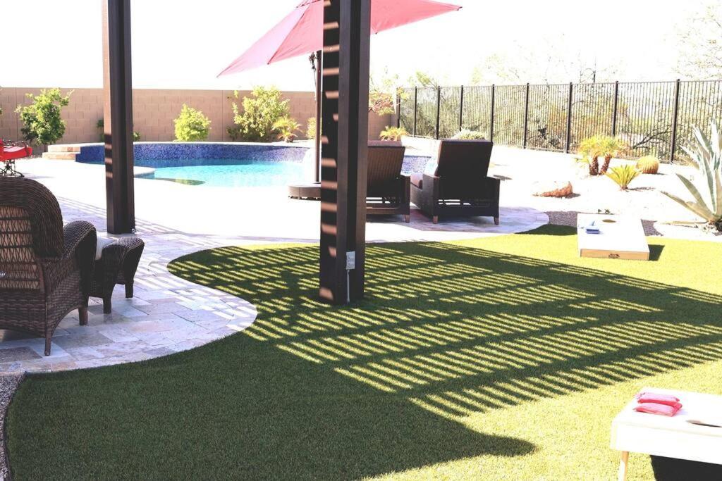 Phoenix Home With Heated Pool, Desert Views & Hot Tub Anthem Exterior foto