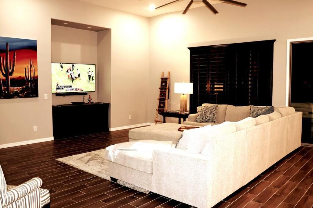 Phoenix Home With Heated Pool, Desert Views & Hot Tub Anthem Exterior foto